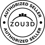 ZOU3D authorised seller badge